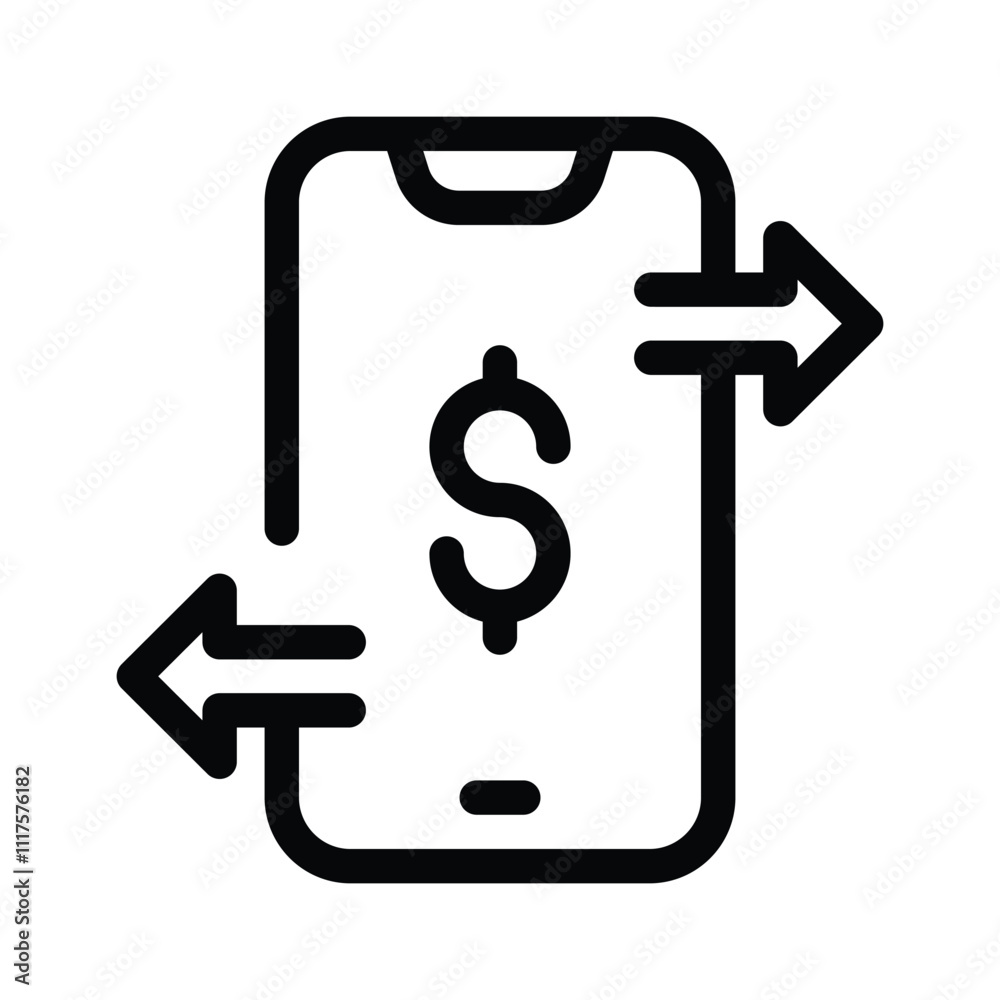 Get this amazing icon of online payment in modern style Get this amazing icon of online payment in modern style