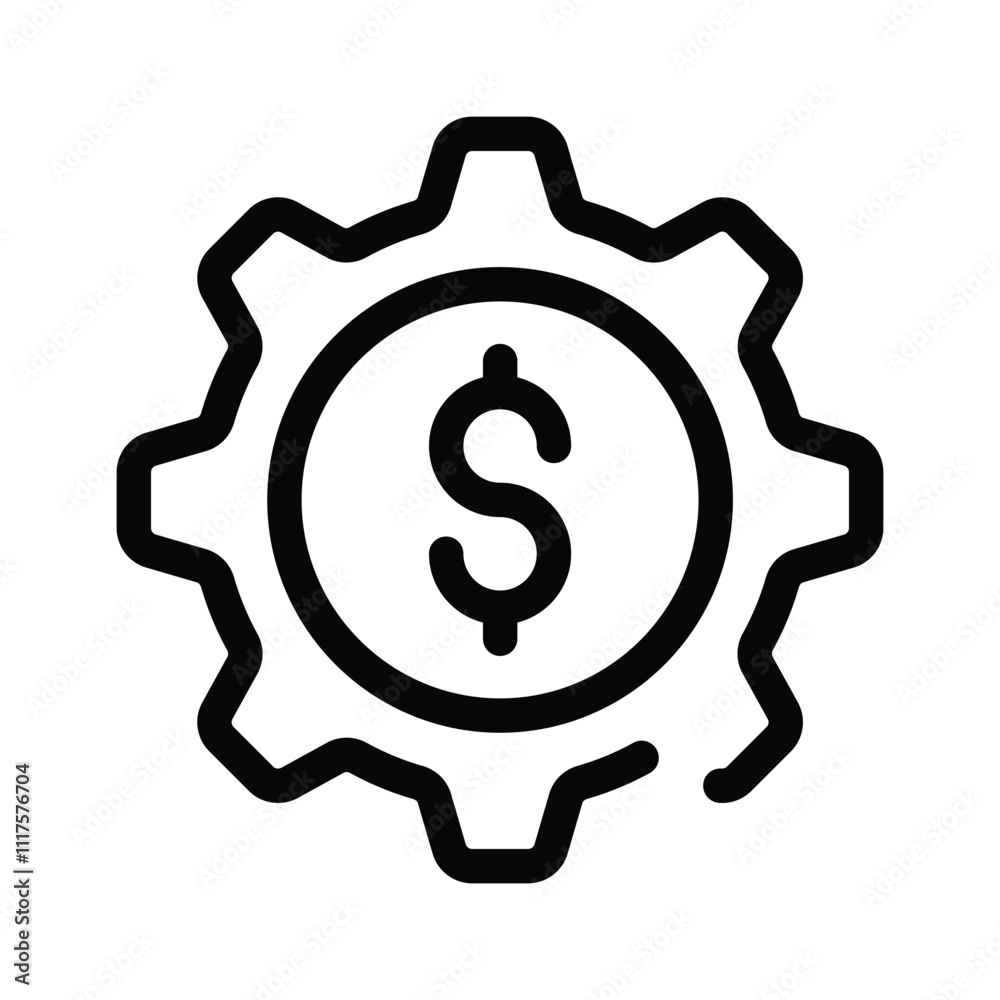 Get this amazing icon of financial management in modern style Get this amazing icon of financial management in modern style