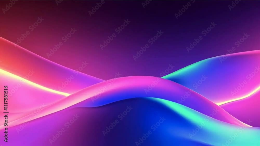 abstract background with wave motion animation looping abstract background with wave motion animation looping
