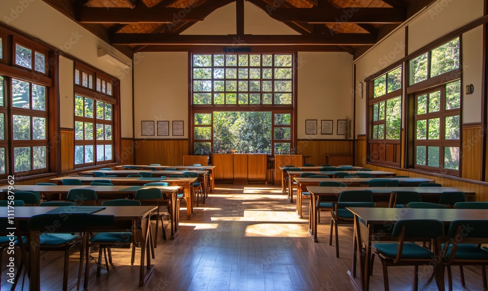 Classroom, conference room, team, class, unoccupied. Classroom, conference room, team, class, unoccupied.