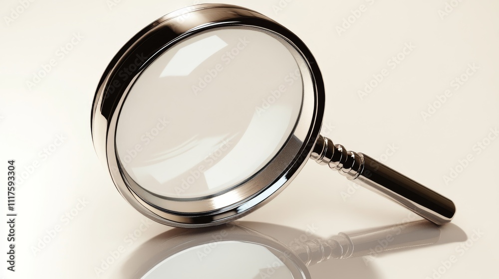 A magnifying glass icon, designed in a simple style. It's meant to represent searching and finding information, a common concept in business. A magnifying glass icon, designed in a simple style. It's meant to represent searching and finding information, a common concept in business.