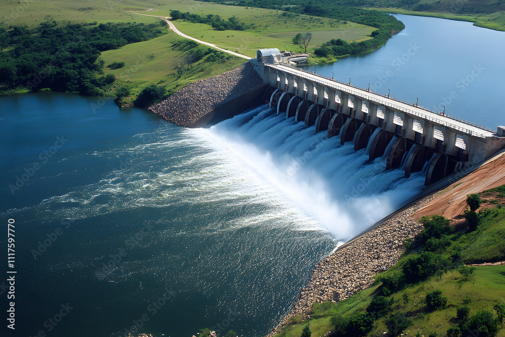 Dramatic Water Release from Dam on World Water Day