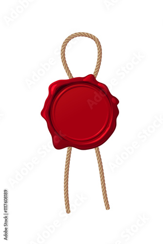vector vintage isolated wax seal stamp shape