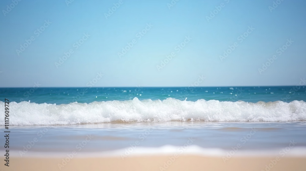 Ocean Waves and Serene Beach View Experience Nature Bliss Ocean Waves and Serene Beach View Experience Nature Bliss