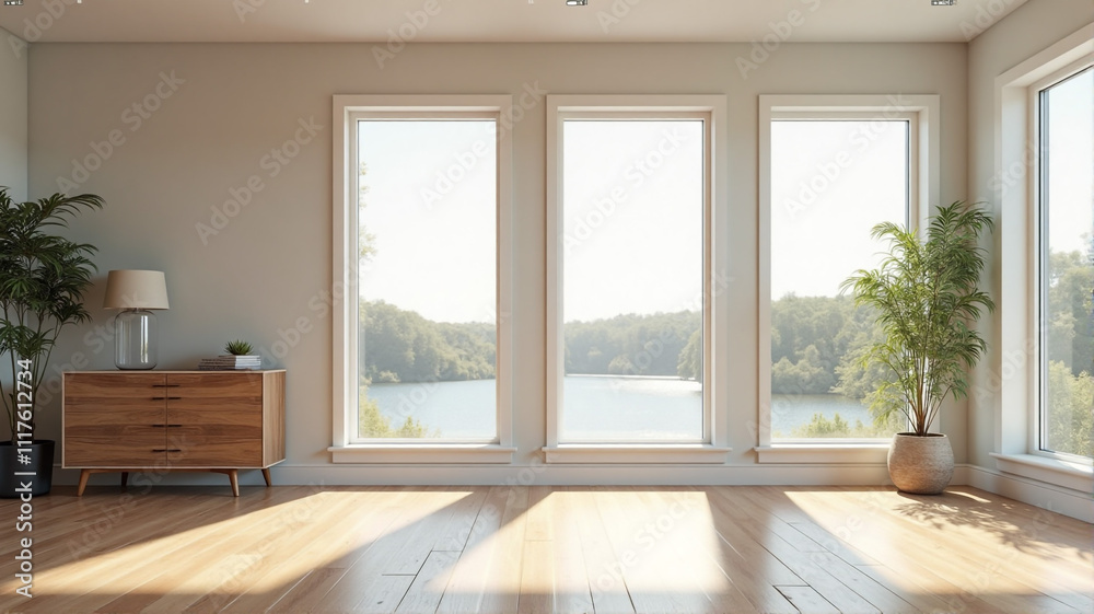 Fototapeta premium room with window