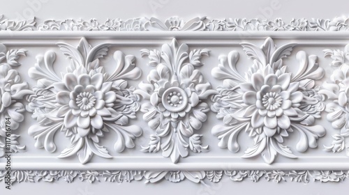 Elegant Thai Pattern for Ceremonial Adornment