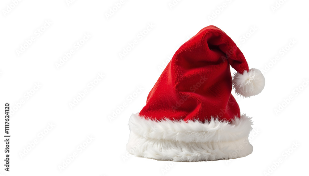 christmas hat, with transparent background, ideal for Christmas and holiday-themed projects christmas hat, with transparent background, ideal for Christmas and holiday-themed projects