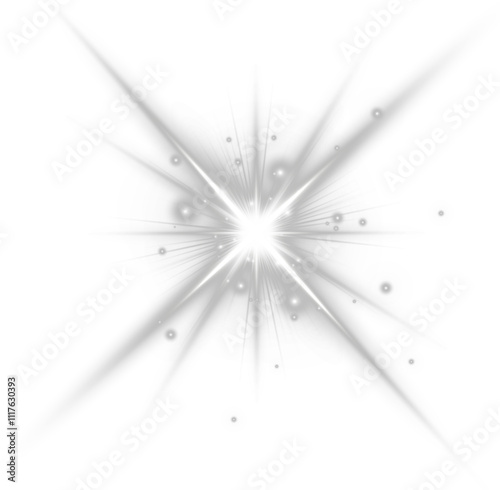 White lens shine spark, star sunlight vector, sparkle effect, stadium spotlight, light abstract, png sun shiny ray, projector futuristic beam, flare flash, glare glow glowing