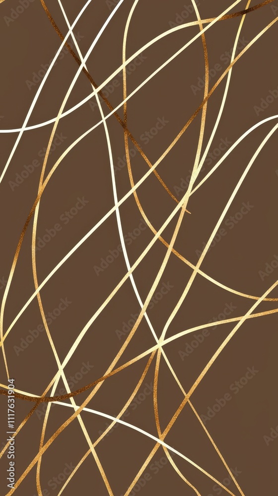 An Abstract Brown Wave Pattern Design Suitable for Contemporary Modern Media Usage An Abstract Brown Wave Pattern Design Suitable for Contemporary Modern Media Usage