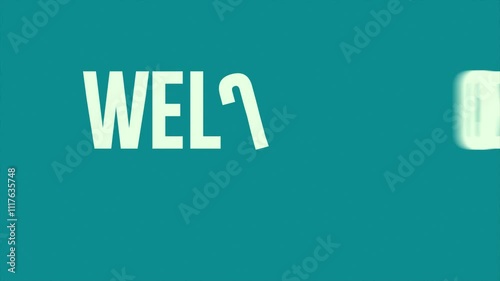 Happy New Year 2025, and welcome to 2025 2D text motion graphics animation