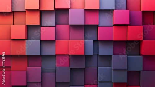 A modern background with squares