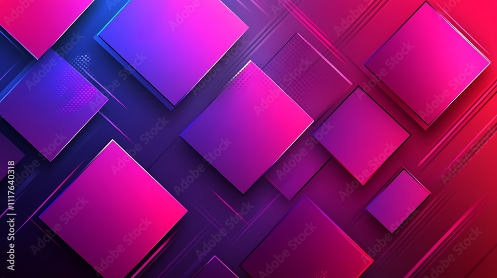 Obraz premium A modern background with squares