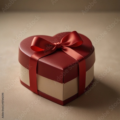 Satin Bow Red Heart Box – Perfect for Celebrating Love and Romance