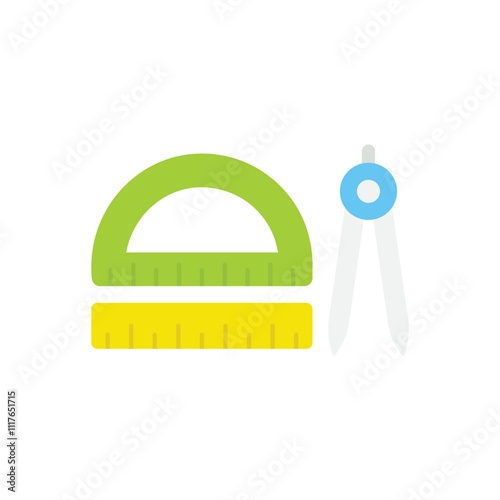 Geometry vector icon