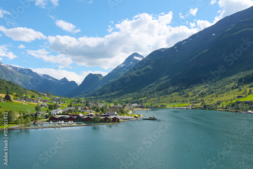 Εκτύπωση καμβά Olden, Norwegen