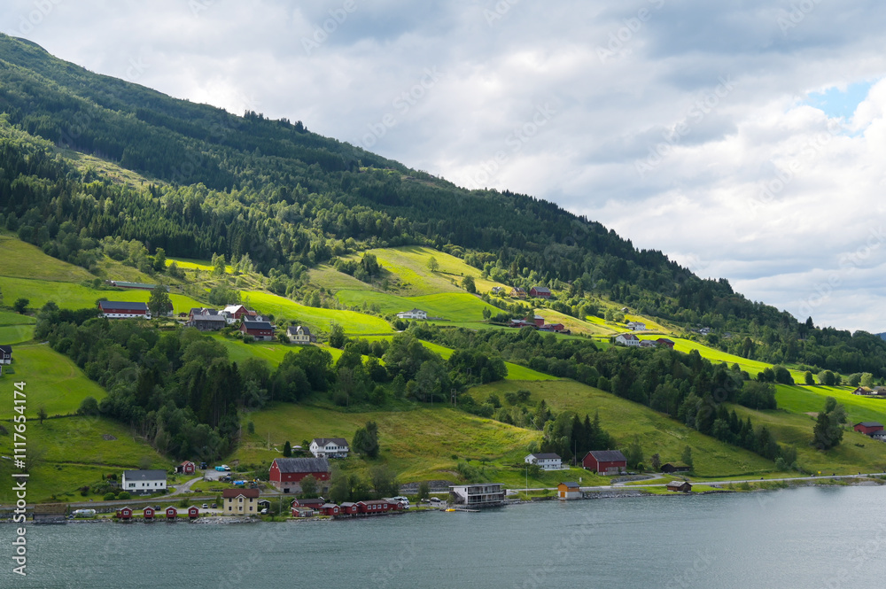 Fototapeta premium Olden, Norwegen