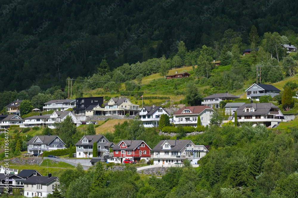 Fototapeta premium Olden, Norwegen