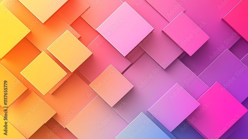 A modern background with squares A modern background with squares
