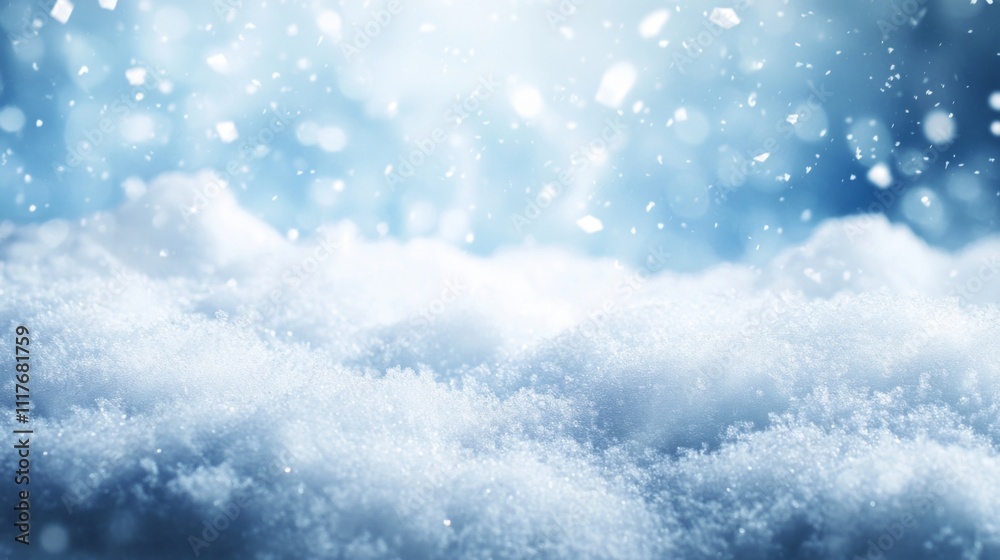 Snow winter background close up front view Snow winter background close up front view
