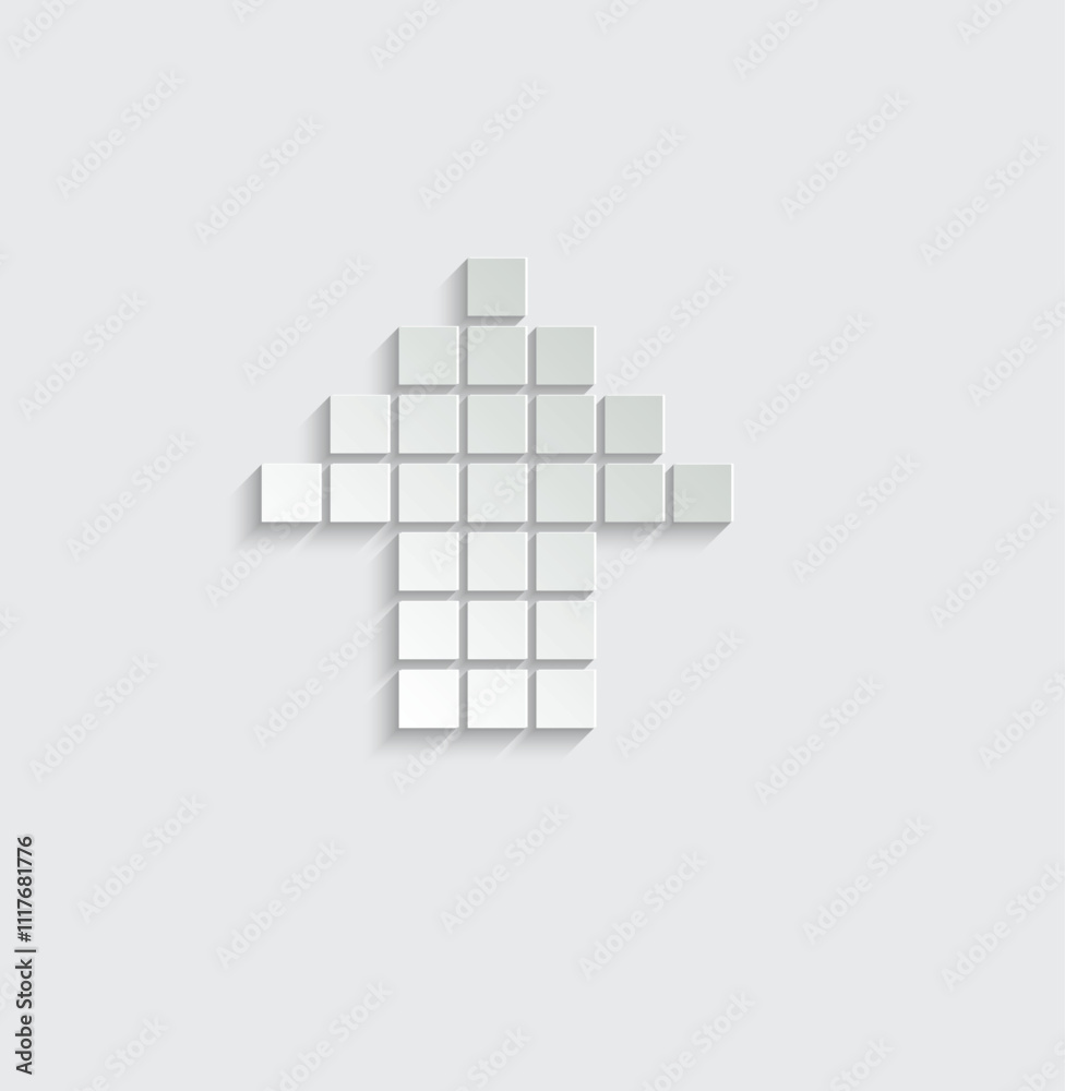 Fotografie Black arrow icon. arrow sign