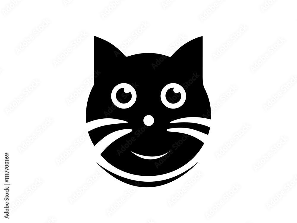 Cat Logo Design Illustration Cat Logo Design Illustration