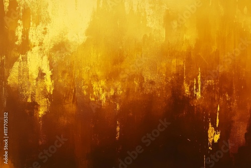Obraz na płótnie Abstract gold background featuring a gleaming golden texture with ample copy space. Lustrous yellow surface ideal for design projects and web banners. w salonie