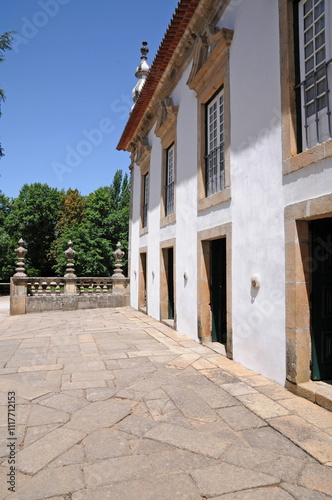 Vila Real, Portugal - july 3 2010 : the Mateus castle photo