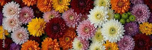 flower wall background vintage style