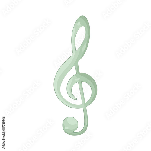 Illustration of Treble Clef