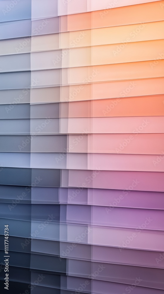 Fototapeta premium Muted rainbow gradient overlay with soft textures and grain effect