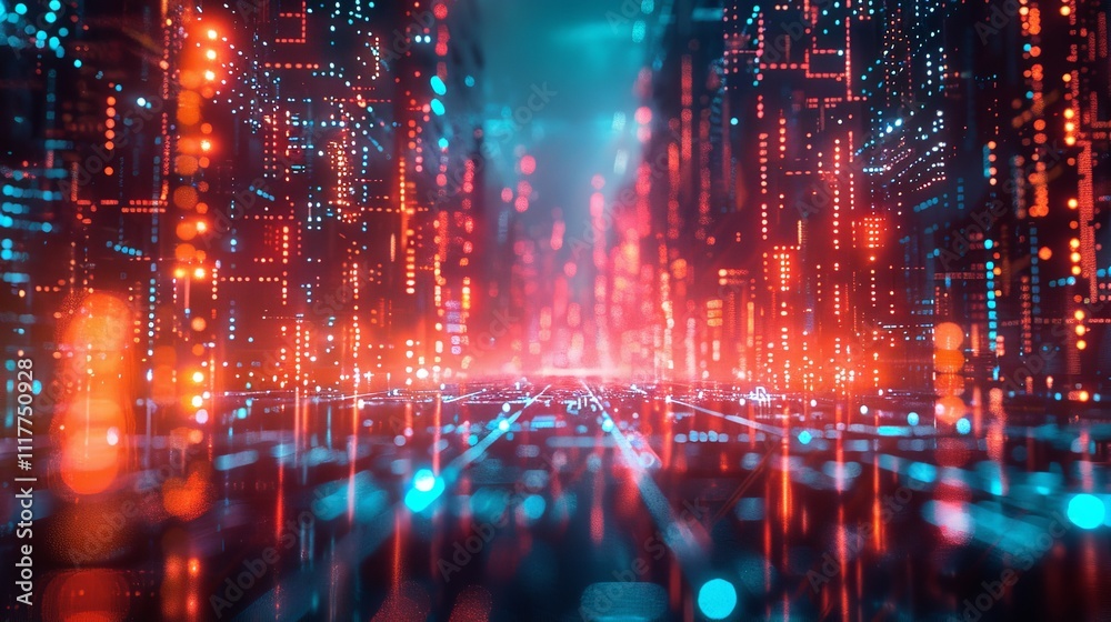Abstract technology big data background concept. Abstract technology big data background concept.