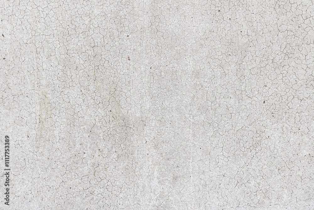 Fototapeta premium abstract background of an old shabby painted white wall close up