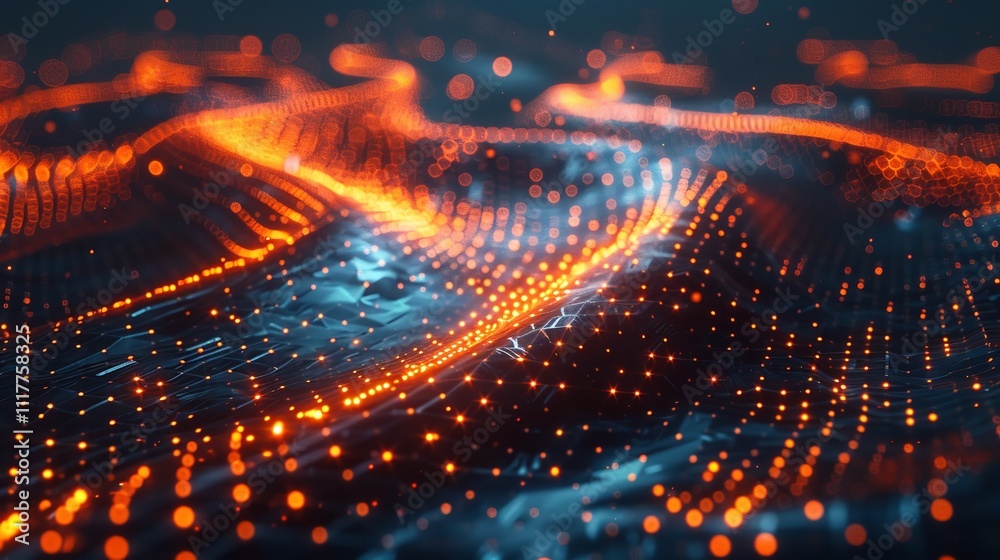 Abstract technology big data background concept. Abstract technology big data background concept.