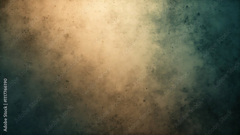 Obraz premium Abstract Cinematic Backdrop, Nostalgic Vintage Film Texture with Warm Light Bleed - Dreamy Ethereal Background