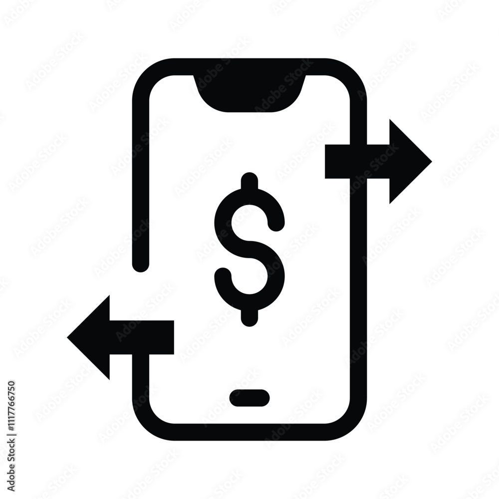 Get this amazing icon of online payment in modern style Get this amazing icon of online payment in modern style