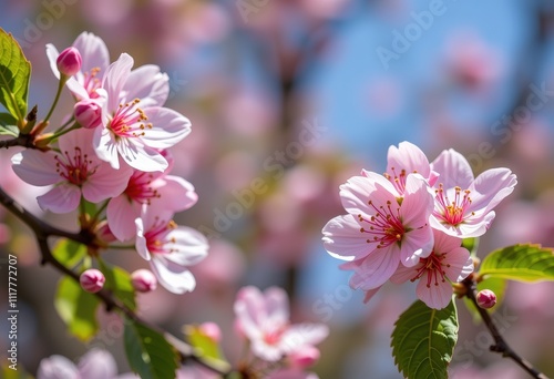 pink cherry blossom