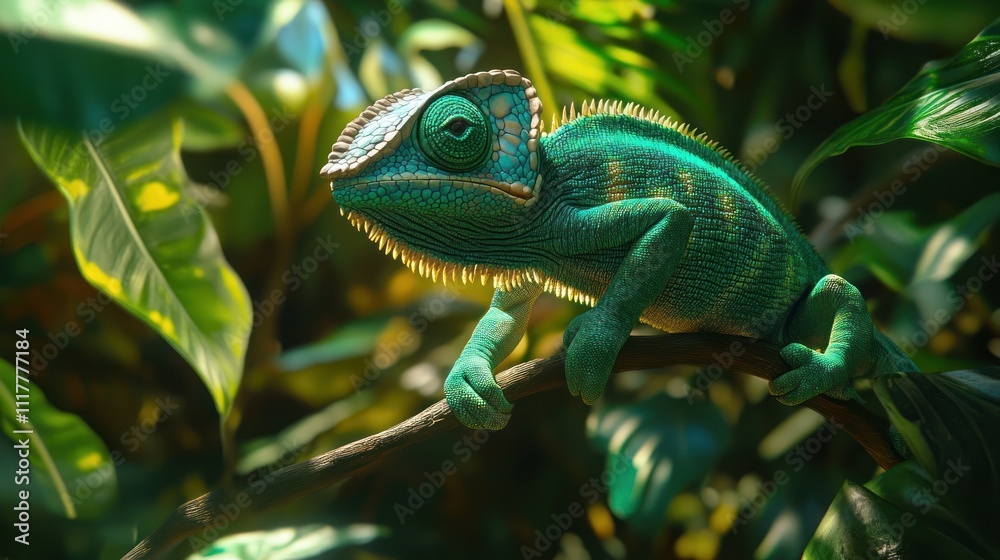Chameleon on Branch Chameleon on Branch