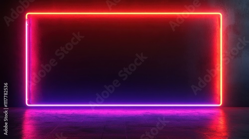 Neon Glow Frame