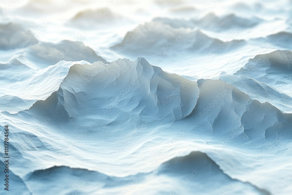 A close-up view of a mountain covered in snow, ideal for winter-themed designs or landscapes A close-up view of a mountain covered in snow, ideal for winter-themed designs or landscapes