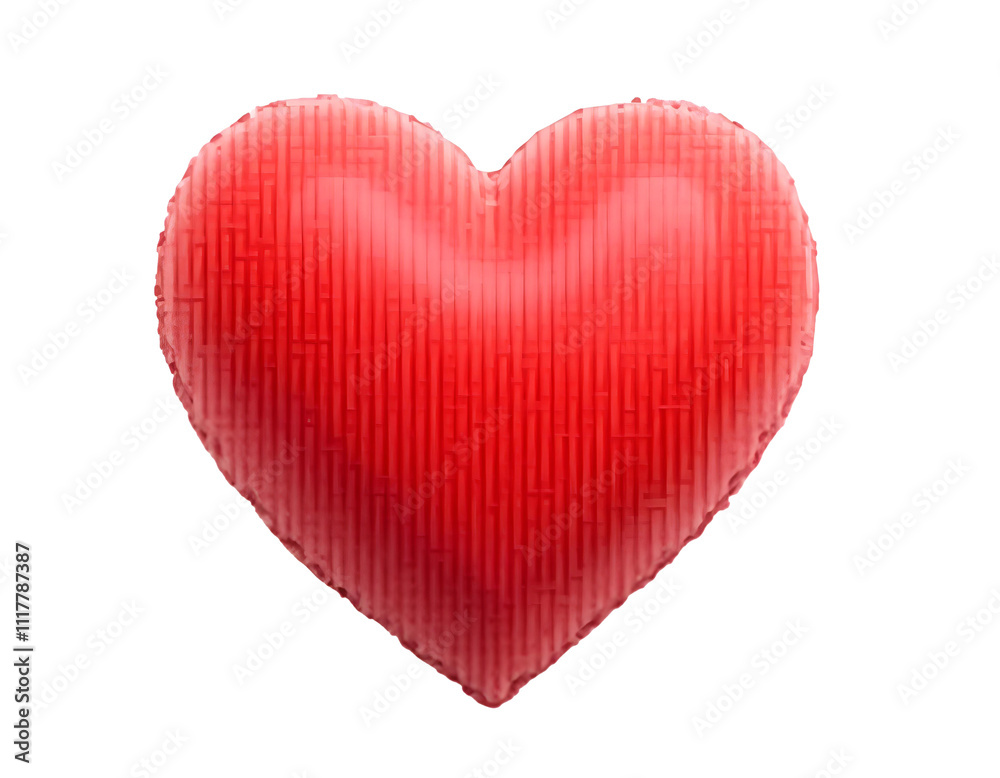 Red heart showing love and affection for valentine's day