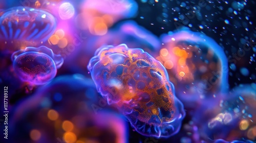 Glowing Jellyfish