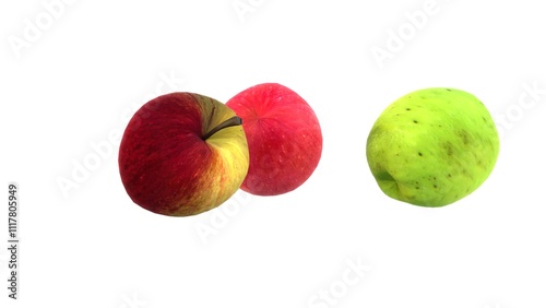 Christmas gift image illustration with white background