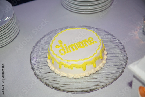 torta limone photo