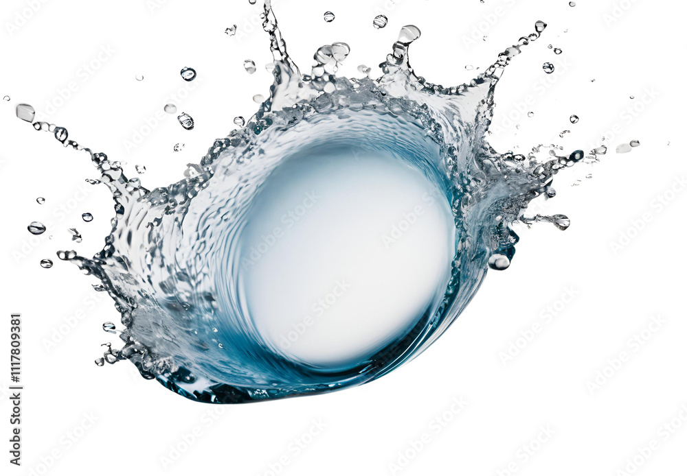 water splash isolated on white water splash isolated on white