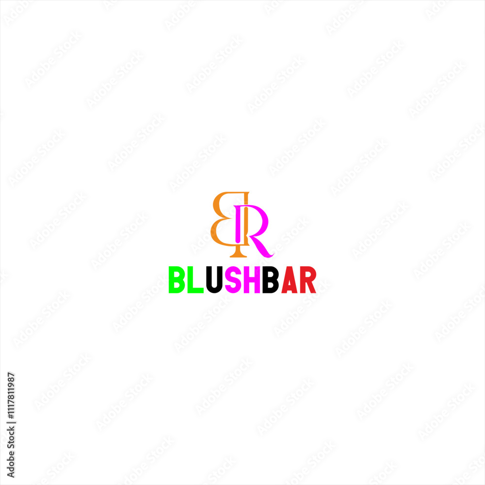 br logo vector design br logo vector design
