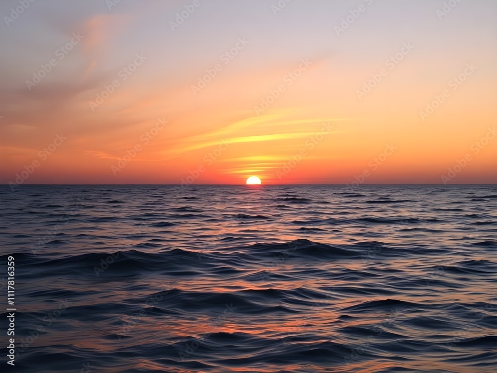 Fototapeta premium sunset at the beach