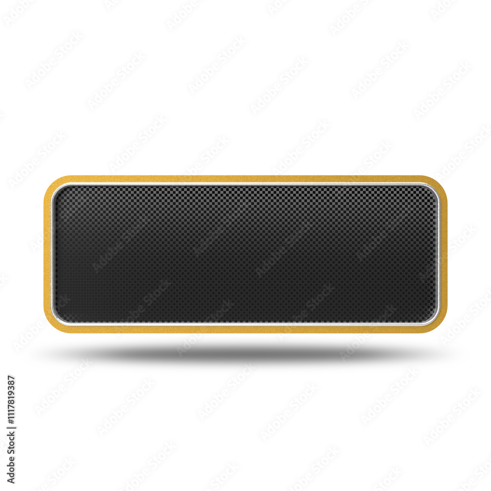 3D carbon fiber button 3D carbon fiber button