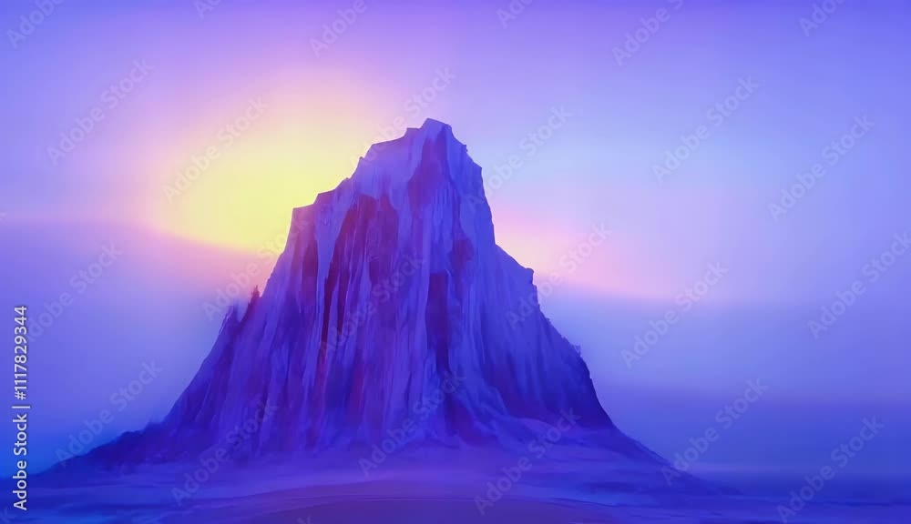 Majestic Mountain Sunrise Majestic Mountain Sunrise