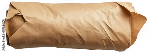 PNG Burrito wrapped in brown paper