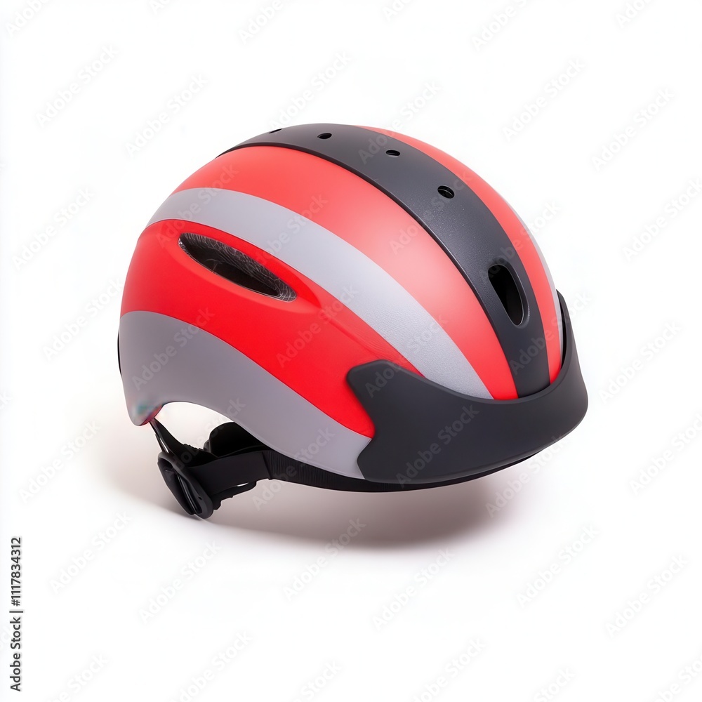 a helmet clipart, sports safety gear, red and gray, isolated on white background a helmet clipart, sports safety gear, red and gray, isolated on white background